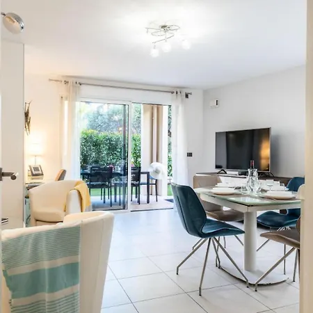 Appartement Résidence Rez-de-jardin Palm Beach, Piscine, Plages à Pied - Rez-de-jardin Palm Beach, Piscine, Plages à Pied Mae-1753 *