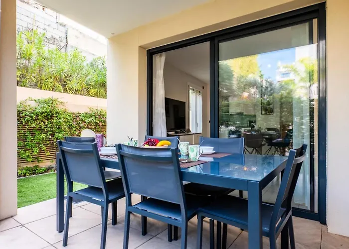 Rez-de-jardin Palm Beach, Piscine, Plages A Pied - Rez-de-jardin Palm Beach, Piscine, Plages A Pied Mae-1753 Cannes