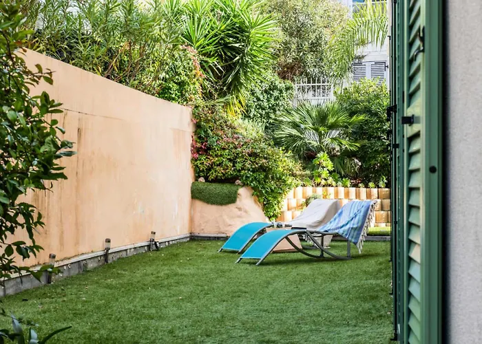 Rez-de-jardin Palm Beach, Piscine, Plages A Pied - Rez-de-jardin Palm Beach, Piscine, Plages A Pied Mae-1753 *