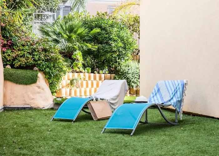 Rez-de-jardin Palm Beach, Piscine, Plages A Pied - Rez-de-jardin Palm Beach, Piscine, Plages A Pied Mae-1753