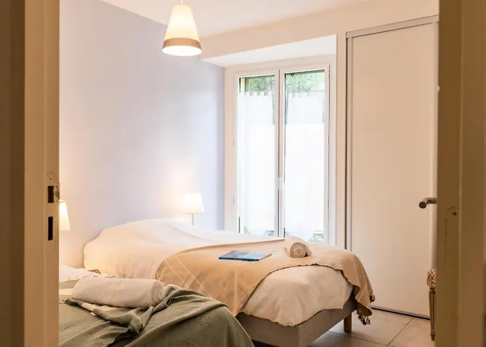 Rez-de-jardin Palm Beach, Piscine, Plages A Pied - Rez-de-jardin Palm Beach, Piscine, Plages A Pied Mae-1753