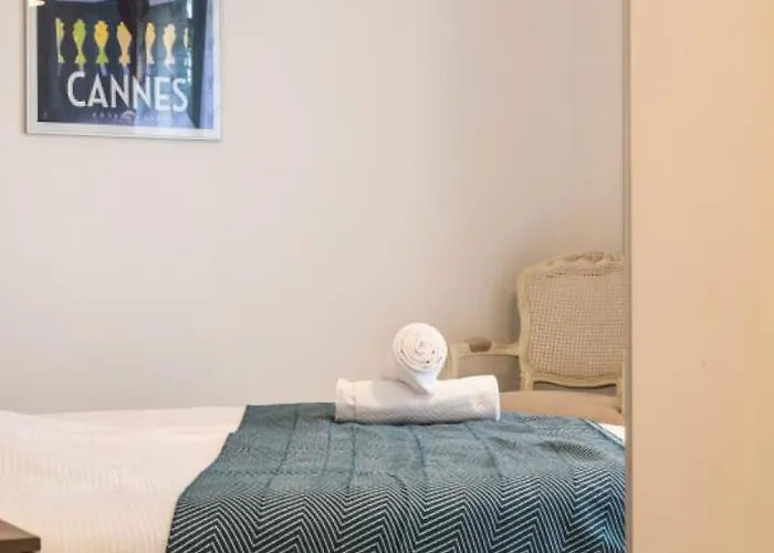 Rez-de-jardin Palm Beach, Piscine, Plages A Pied - Rez-de-jardin Palm Beach, Piscine, Plages A Pied Mae-1753 Apartment *