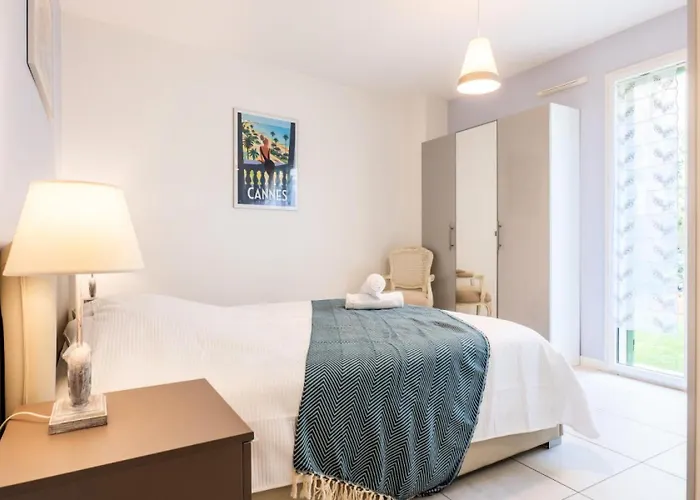 Rez-de-jardin Palm Beach, Piscine, Plages A Pied - Rez-de-jardin Palm Beach, Piscine, Plages A Pied Mae-1753 Apartment Cannes